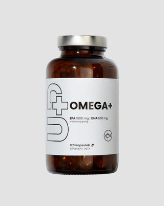 Voedingssupplement Up Omega+ met onverzadigde Omega-3 vetzuren Health Pharma, 120 capsules - 1