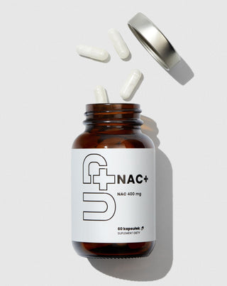 Innovatief supplement UP Nac+ ter versterking van het immuunsysteem en de leverfunctie UP Health Pharma