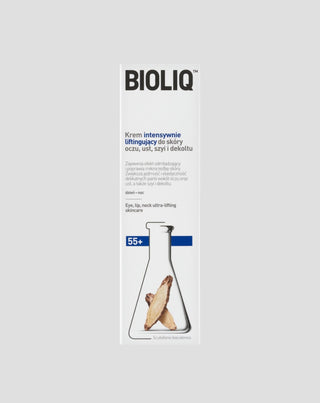Intensieve liftcrème voor de huid van de ogen, lippen, hals en decolleté 55+ Bioliq - 1