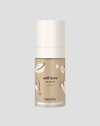 Natuurlijke en ecologische BB-crème Self Love voor het gezicht in de tint Natuurlijk Beige 30 ml Resibo
