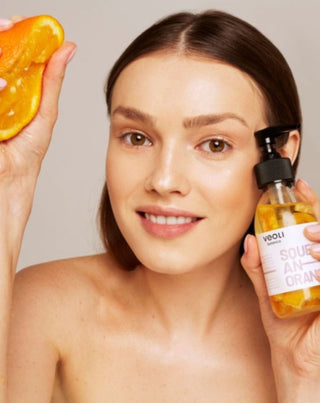 Emulgerende make-up verwijderingsolie met SPF, Squeeze an Orange, Veoli Botanica - 2