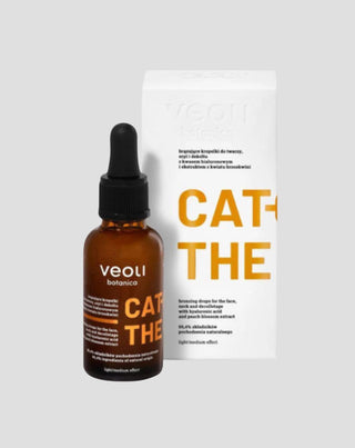 Heldere bronzing druppels voor gezicht en decolleté Vang de zon Veoli Botanica - 1