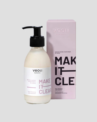 Natuurlijke reinigende emulsie voor het gezicht Make it Clear van Veoli Botanica - 1