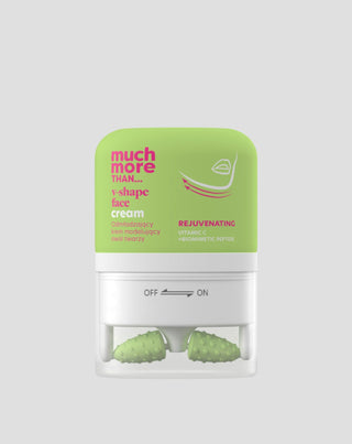 Verjongende gezichtscontourcrème met vitamine C en biomimetisch peptide, Much More Than - 1