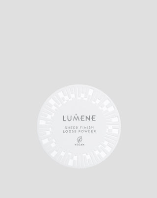 Transparant, loss poeder dat overtollig talg absorbeert, Sheer Finish Loose Translucent van Lumene