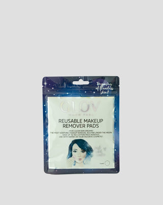 Herbruikbare make-up remover pads geschikt voor alle huidtypes, inclusief de gevoelige huid, genaamd Moon Pads, van Glov - 4