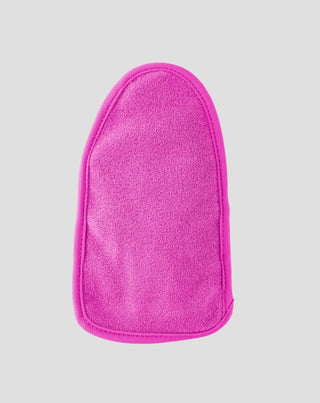 Een herbruikbare handschoen voor het reinigen en scrubben van het lichaam, die cellulitis vermindert, genaamd Skin Smoothing Pink Glov - 2