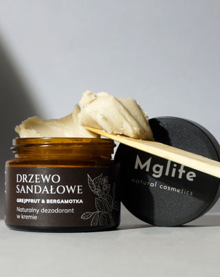 Deodorantcrème met sandelhout, grapefruit en bergamotgeur van Mglife - 2