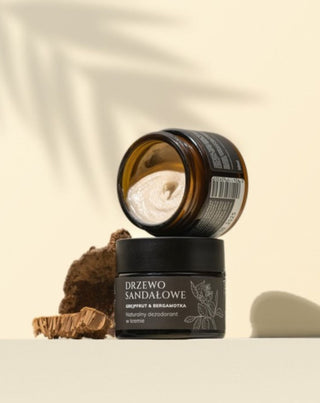 Deodorantcrème met sandelhout, grapefruit en bergamotgeur van Mglife - 3