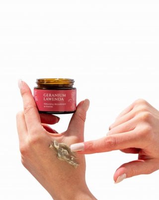 Deodorantcrème met geranium en lavendel van Mglife - 2