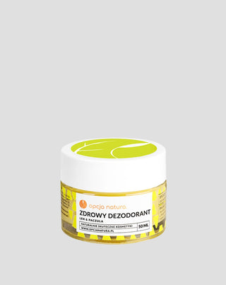 Natuurlijke deodorantcrème - gezonde deodorant met vlas & patchouli Opcja Natura - 1