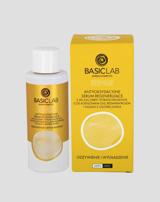 Regeneratief serum voor de droge en rijpe huid met 6% co-enzym Q10 Esteticus BasicLab - 1