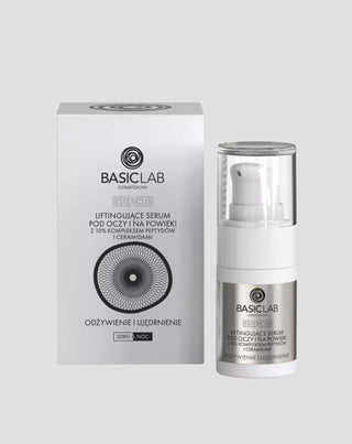 Liftend oog- en ooglid serum met 10% peptidencomplex en ceramiden BasicLab - 1