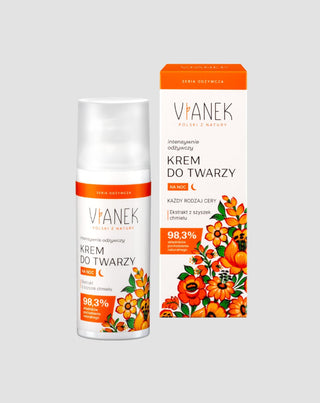 Vianek Intensief Voedende Nachtcrème met Hopextract - 2