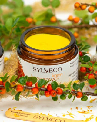 Kalmerende en regenererende berkenbastcrème met betuline voor de gevoelige huid Sylveco