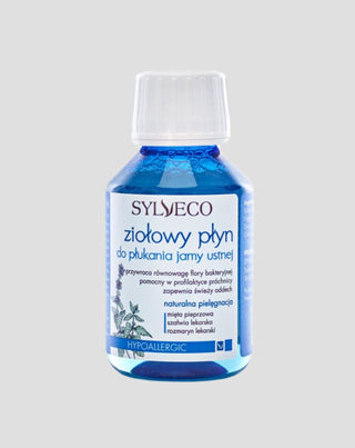 Kruidenmondwater met natuurlijke extracten zonder alcohol Sylveco - 1