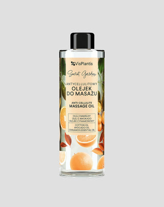 Anticellulitis massageolie met sinaasappelgeur van Secret Garden, Vis Plantis - 1