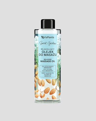 Hydraterende en ontspannende massageolie met amandelgeur Secret Garden van Vis Plantis - 1