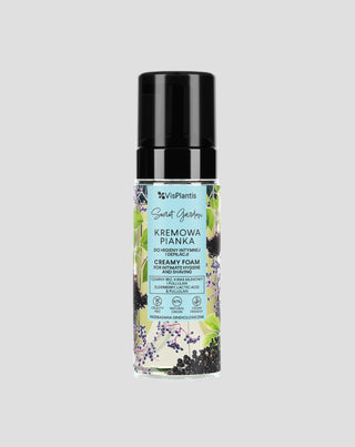 Romige schuimende intieme hygiëneproduct met extract van vlierbloesem en melkzuur van Vis Plantis - 1