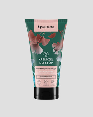 Verfrissende en verkoelende voetcrème met ginkgo biloba-extract Vis Plantis - 1
