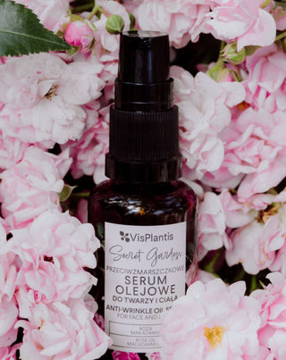 Rozenolie voor gezicht en lichaam verrijkt met macadamia-olie, Vis Plantis - 2