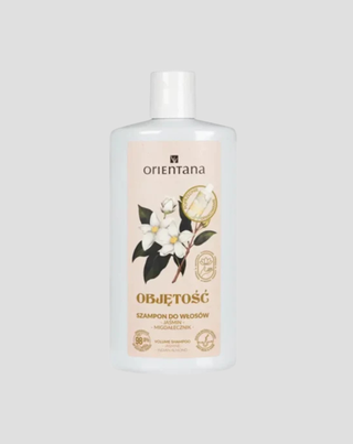 Ayurvedische shampoo voor dun haar zonder volume Jasmijn en amandel Orientana - 1