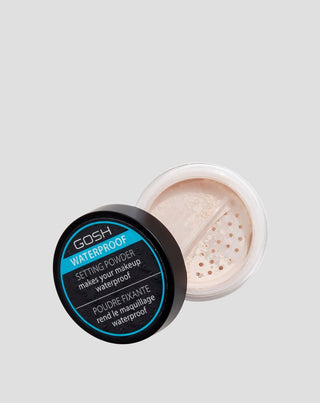 Fixerende losse waterproof poeder transparant met zijdeachtige textuur Gosh