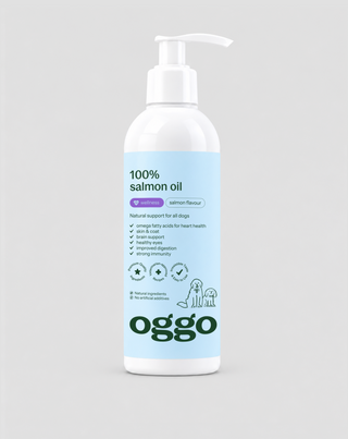 Zalmolie voor honden Omega-3 EPA en DHA voor hart, hersenen en weerstand Oggo 250 ml