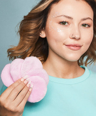 Herbruikbare make-up remover pads geschikt voor alle huidtypes, inclusief de gevoelige huid, genaamd Moon Pads, van Glov - 2