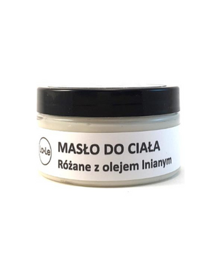 Rozen body butter met lijnzaadolie om te hydrateren en de teint te verbeteren La-Le