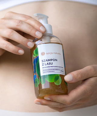 Shampoo voor vet haar met brandnetel en aloë vera van Opcja Natura - 2