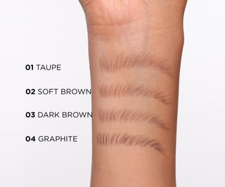 Ultra-precies moadelic wenkbrauwpotlood nr. 01 taupe Micro Precise Brow Pencil Eveline - 2