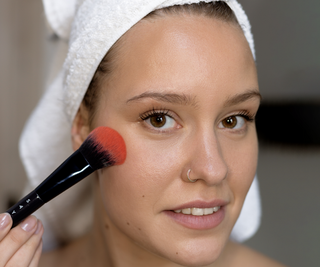 Blush- of bronzerkwast met afgeronde punt, nr. 9 Say Makeup - 2