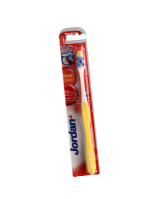 Multifunctionele Total Clean Medium tandenborstel voor het reinigen van tanden en mond Jordanië