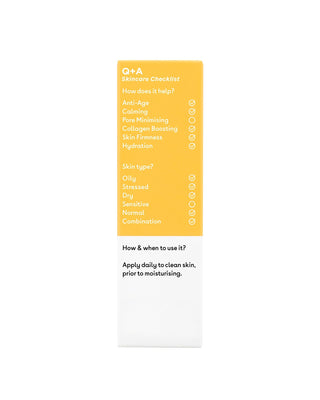 Revitaliserend gezichtsserum met peptiden, Peptide Facial Serum, Q+A - 3