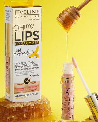 Lipgloss met hyaluronzuur en bijengif voor vollere lippen Oh! My Lips Lip Maximizer Eveline - 2