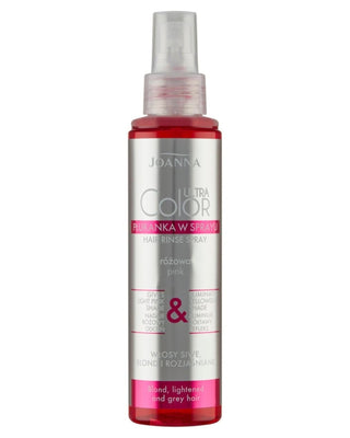 Roze haarspoelspray om gelige reflectie te verwijderen Ultra Color Joanna - 1