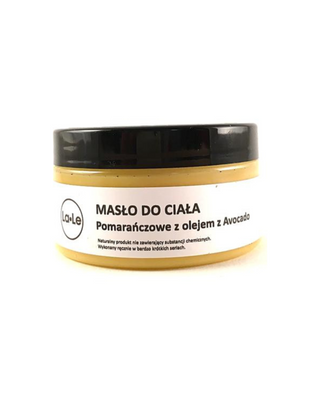 Sinaasappel body butter met avocado-olie voor striae en cellulitis La-Le - 1