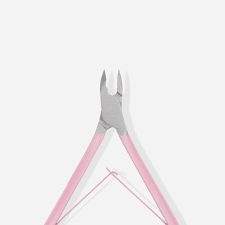 Professionele nagelriemknippers van 5 mm met een satijnen roze handvat van You Beauty - 4