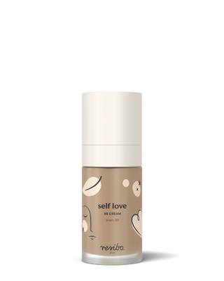 Natuurlijke en ecologische BB-crème Self Love voor het gezicht in de kleur Zonnig Beige 30 ml, Resibo - 1