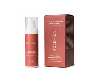 Multifunctioneel serum voor het gezicht, de nek en het decolleté op basis van matcha-thee, Polemika - 1