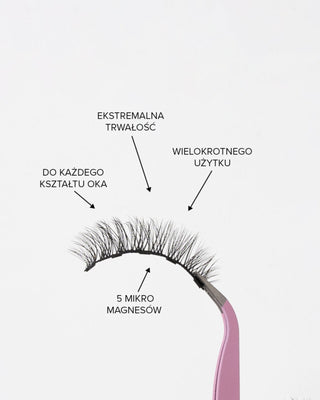 Magnetische herbruikbare valse wimpers Magnetische Gazelle Eye Bamm!Lashes - 3