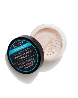 Fixerende losse waterproof poeder transparant met zijdeachtige textuur Gosh - 1