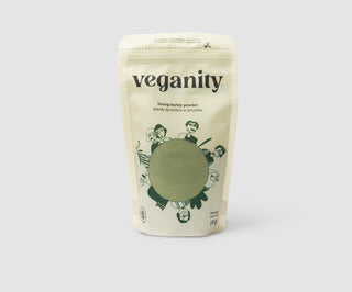 Jong gerstpoeder natuurlijke bron van plantaardig eiwit Veganistisch 150 g