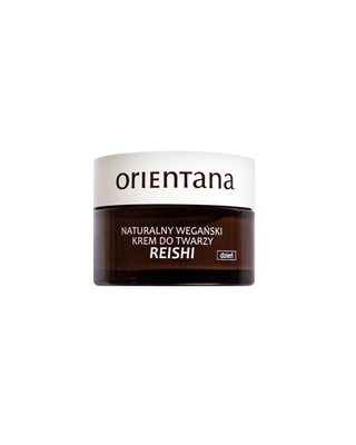 Orientana natuurlijke vegan dag gezichtscrème met reishi paddenstoelen - 1