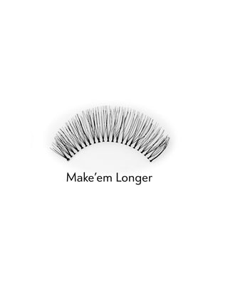 Herbruikbare 2D kunstwimpers voor een natuurlijk effect, Make'em Longer Bamm!Lashes - 2