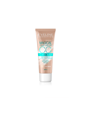 Multifunctionele foundation, nr. 50 lichte beige, Magical Colour Correction CC, Eveline
