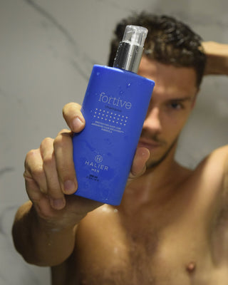 Shampoo tegen haaruitval voor mannen met arganolie Fortive 250 ml Halier - 2