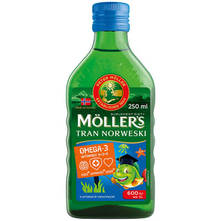 Moller's Noorse levertraan met vruchtensmaak en 600 IE vitamine D3 - 1