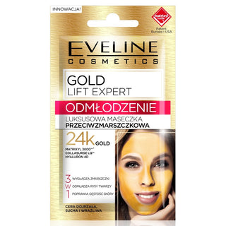 Verjongend luxe antirimpelmasker Gold Lift Expert Eveline